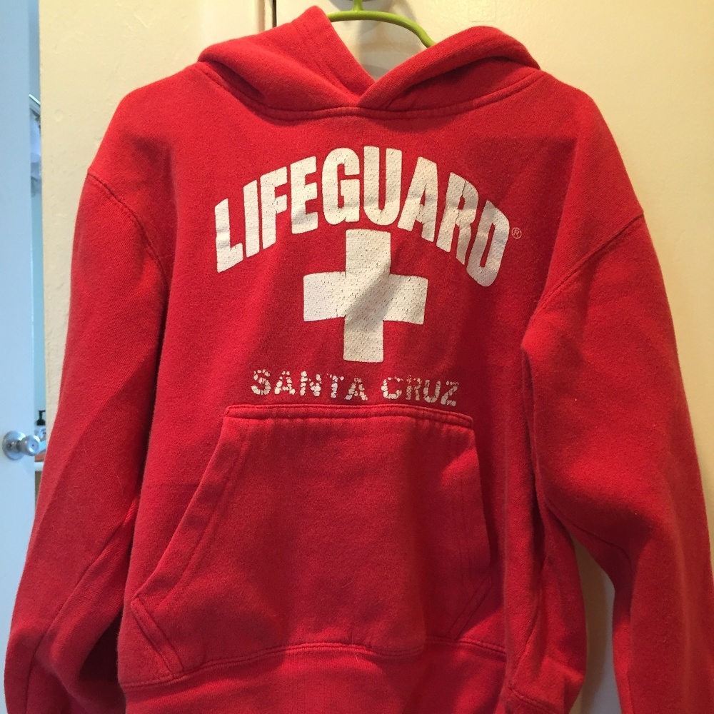 Santa Cruz lifeguard sweatshirt